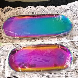 Colorful Metallic Accessory Tray